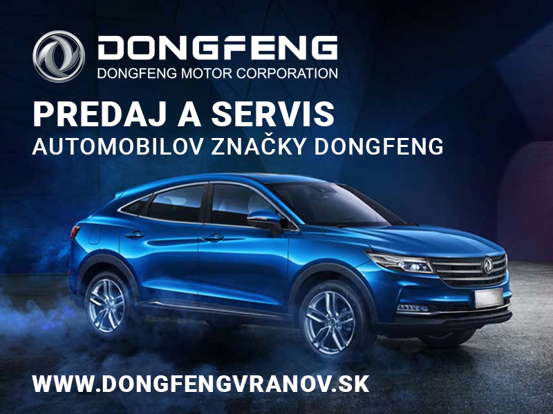 Predaj a servis automobilov značky Dongfeng - www.dongfengvranov.sk